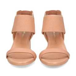 UNITED NUDE Sandalias con tacón de Mujer RAILA MID ORO ROSA