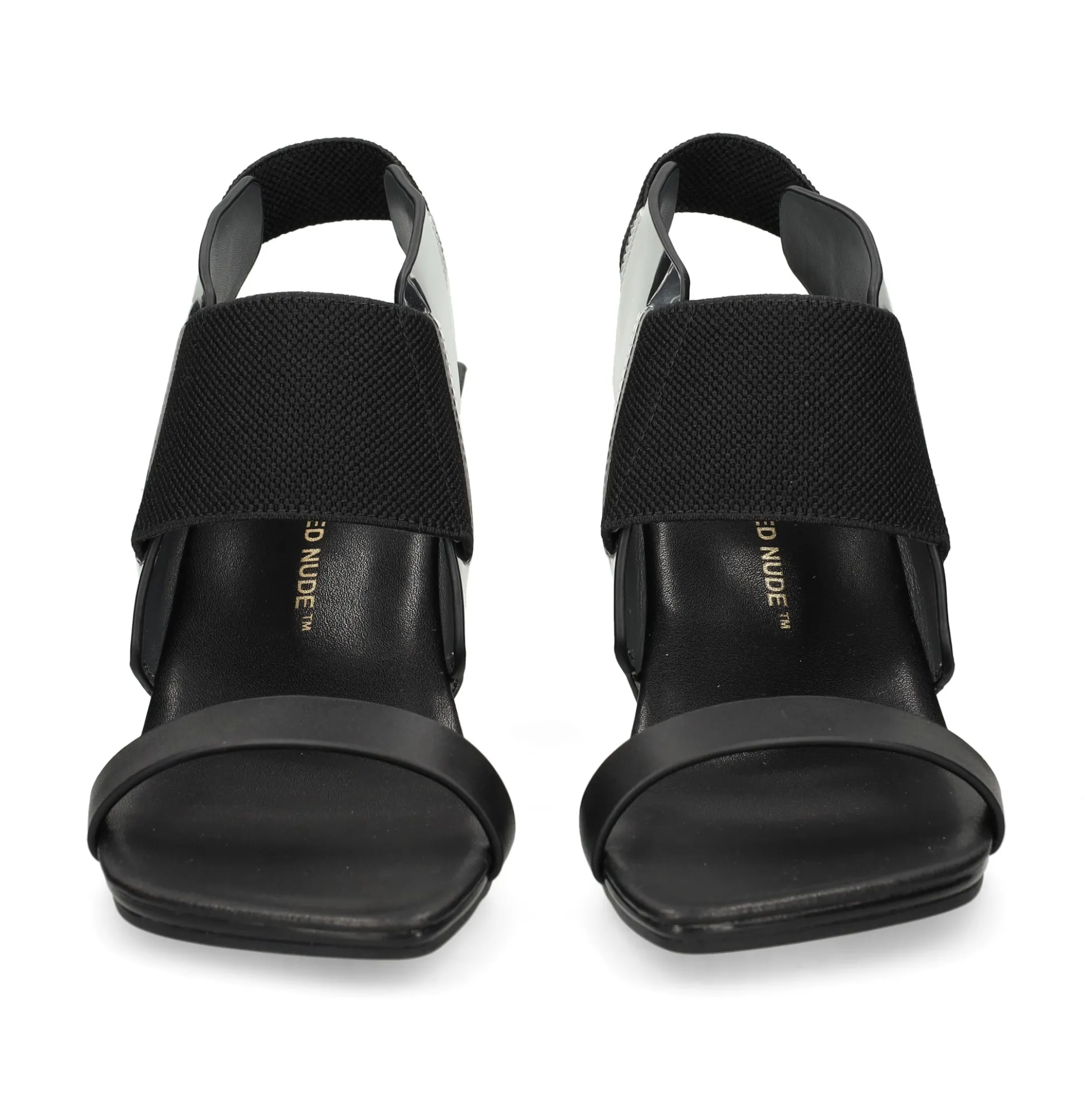 UNITED NUDE Sandalias cuña de Mujer LOOP REIKI HI SILVER