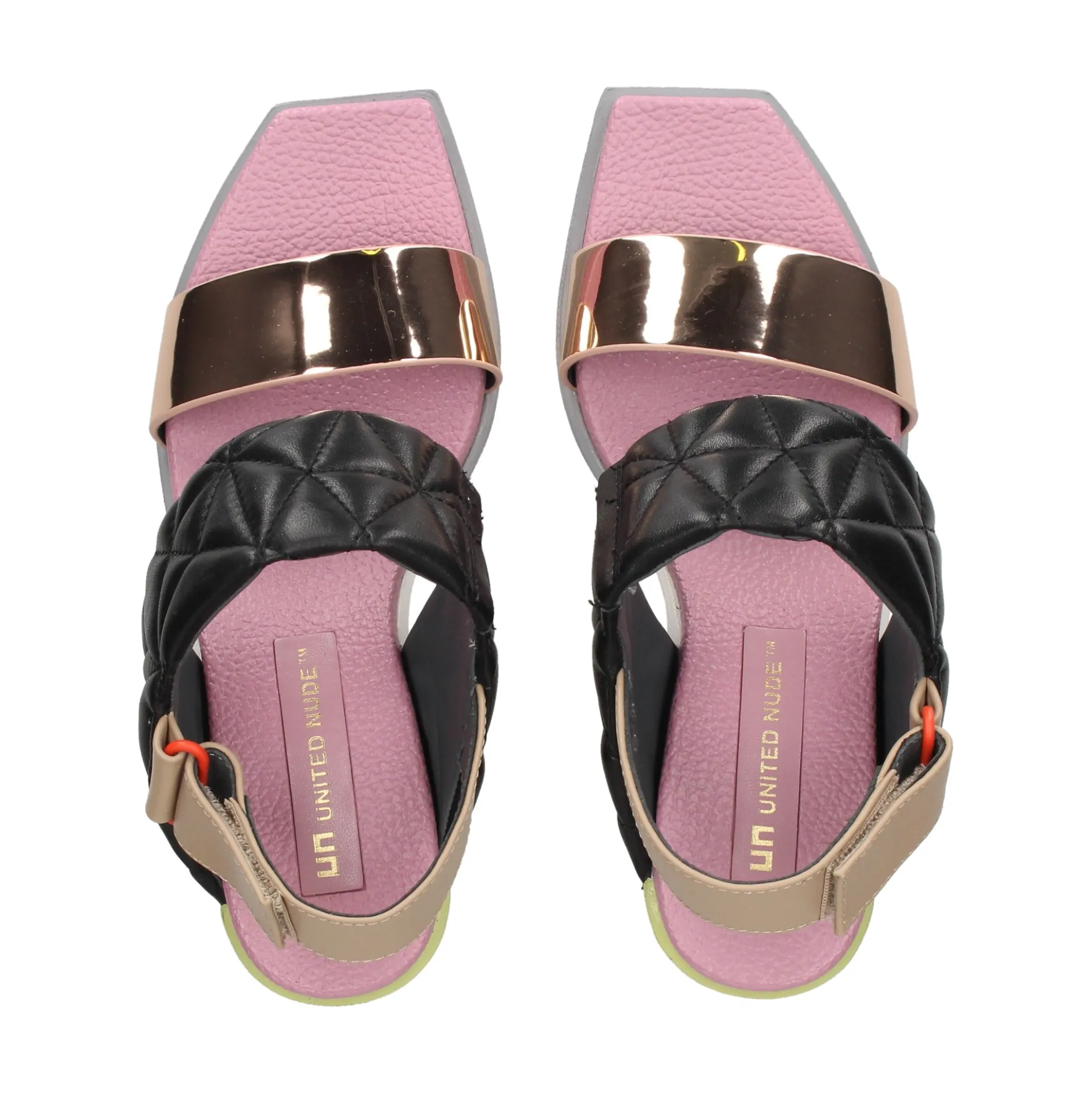 UNITED NUDE Sandalias cuña de Mujer DELTA WEDGE PUFFY MIX