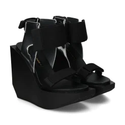 UNITED NUDE Sandalias cuña de Mujer WA HI MIRROR SILVER