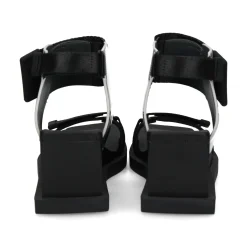 UNITED NUDE Sandalias cuña de Mujer KO MID MIRROR SILVER