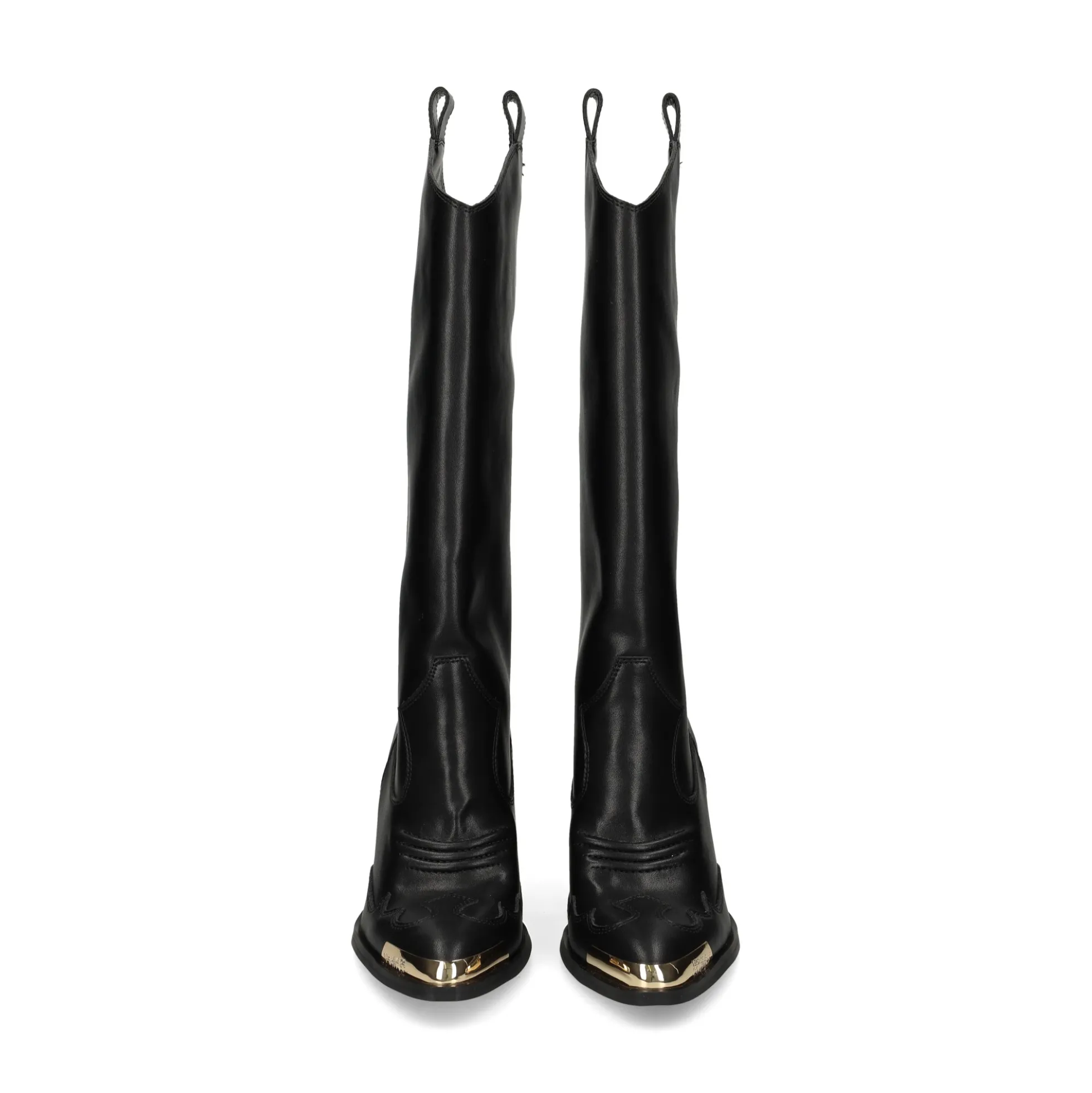 VERSACE JEANS Botas con tacón de Mujer 79VA3S12 899 BLACK