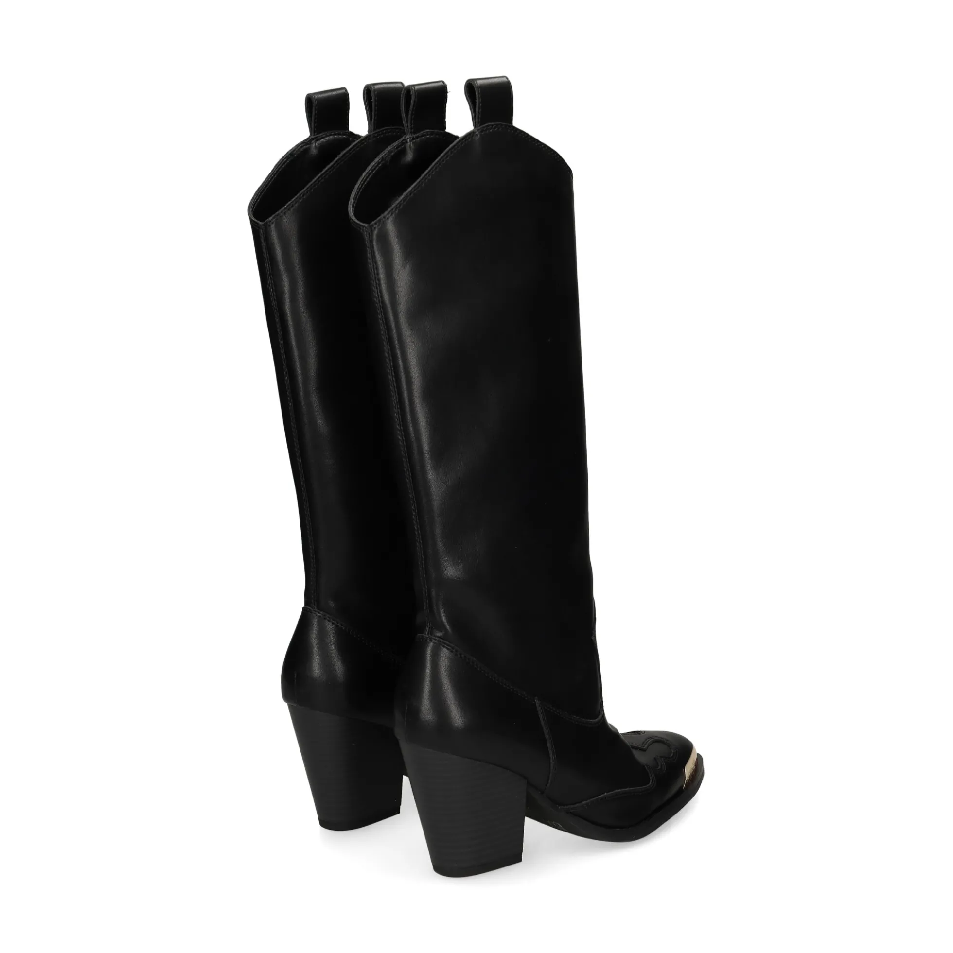 VERSACE JEANS Botas con tacón de Mujer 79VA3S12 899 BLACK