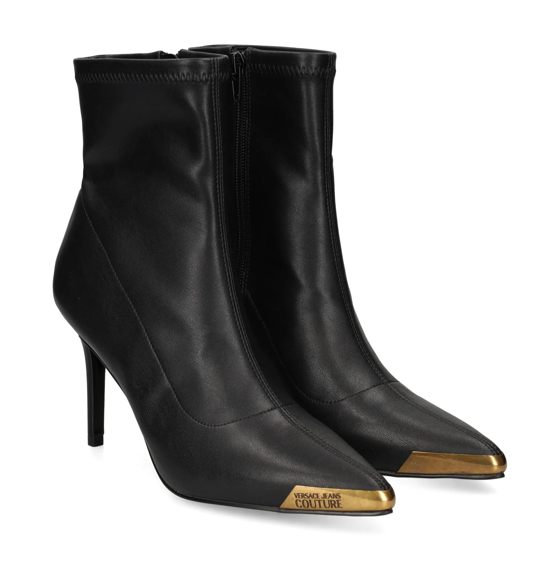 VERSACE JEANS Botines con tacón de Mujer 79VA3S51 899 BLACK