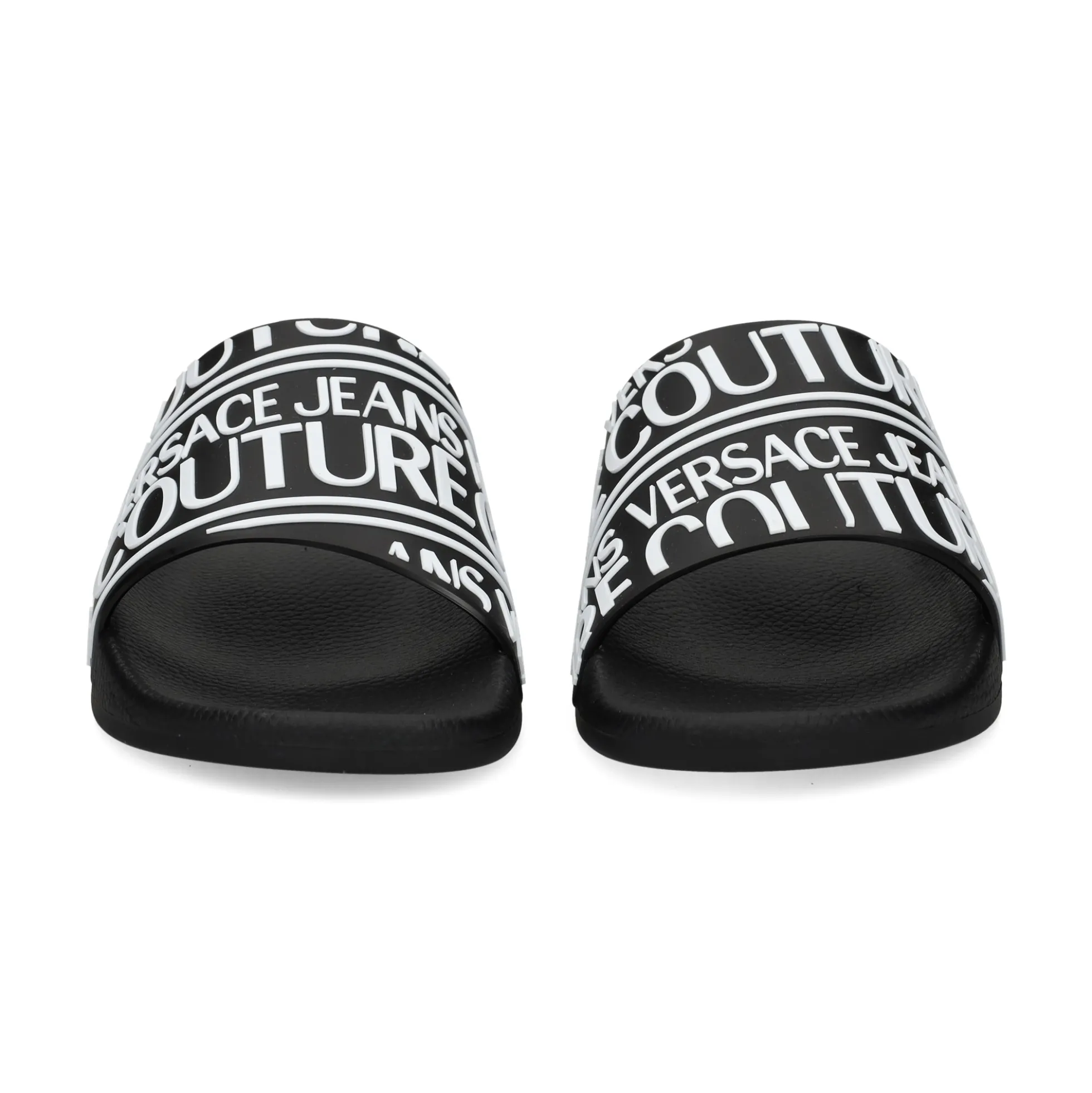VERSACE JEANS Sandalias de Hombre 79YA3SQ1 899 BLACK