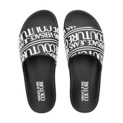 VERSACE JEANS Sandalias de Hombre 79YA3SQ1 899 BLACK