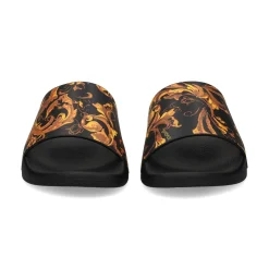 VERSACE JEANS Sandalias de Hombre 79YA3SQ4 G89 BLACK/GOLD