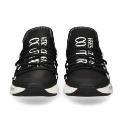 VERSACE JEANS Zapatillas de Hombre 79YA3SA6 L01 BLACK/WHIT