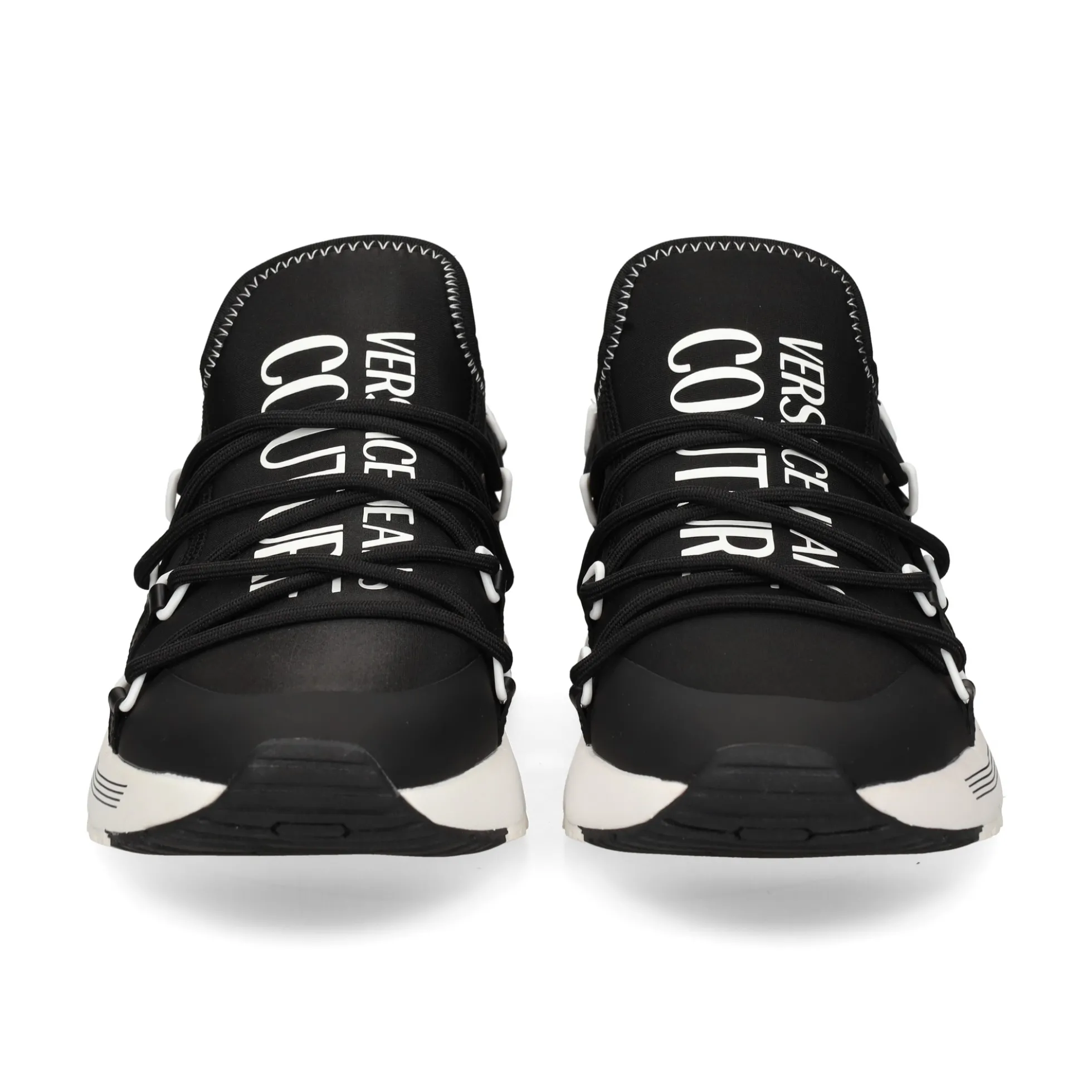 VERSACE JEANS Zapatillas de Hombre 79YA3SA6 L01 BLACK/WHIT