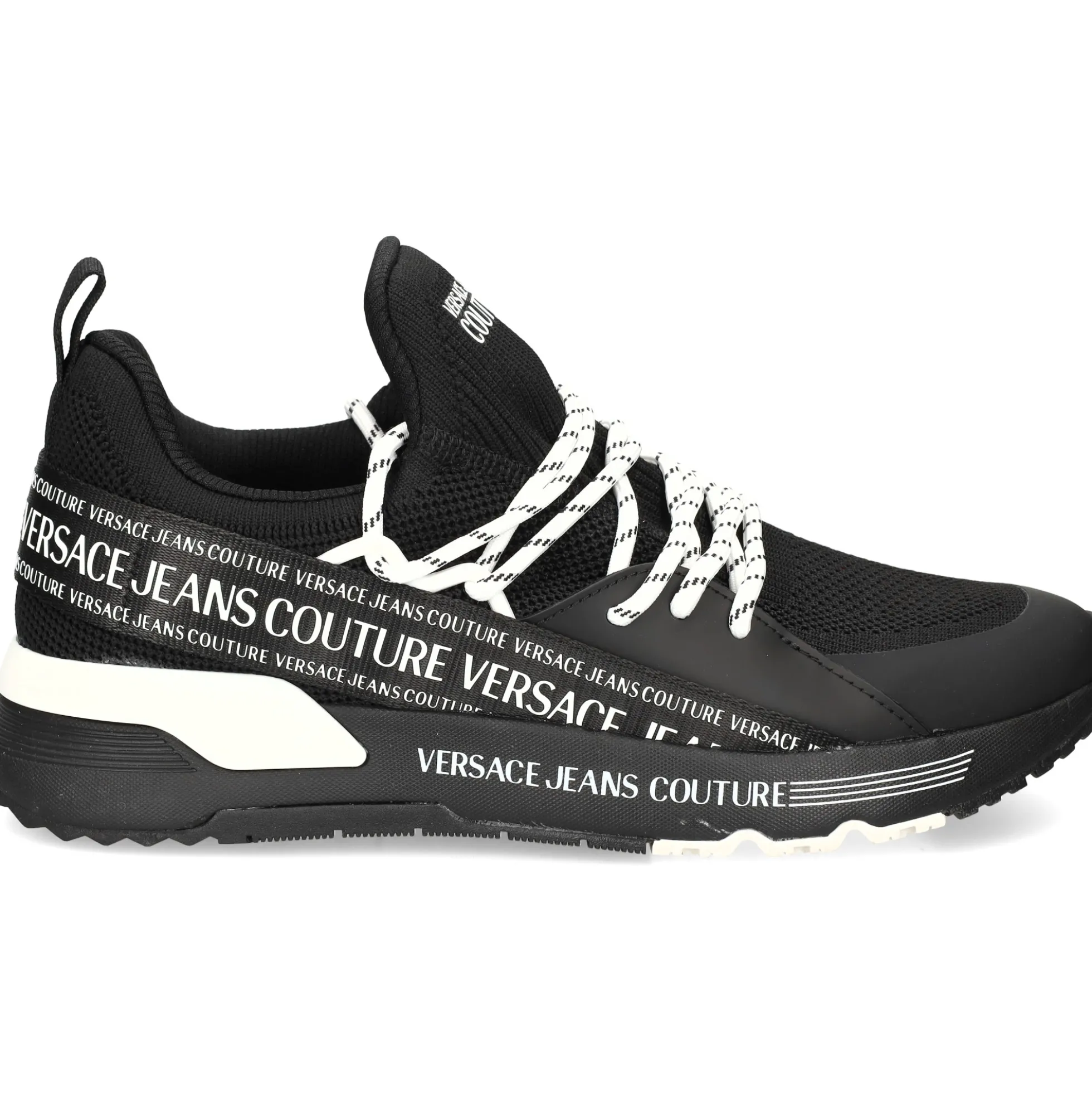 VERSACE JEANS Zapatillas de Hombre 77YA3SA3 899 BLACK
