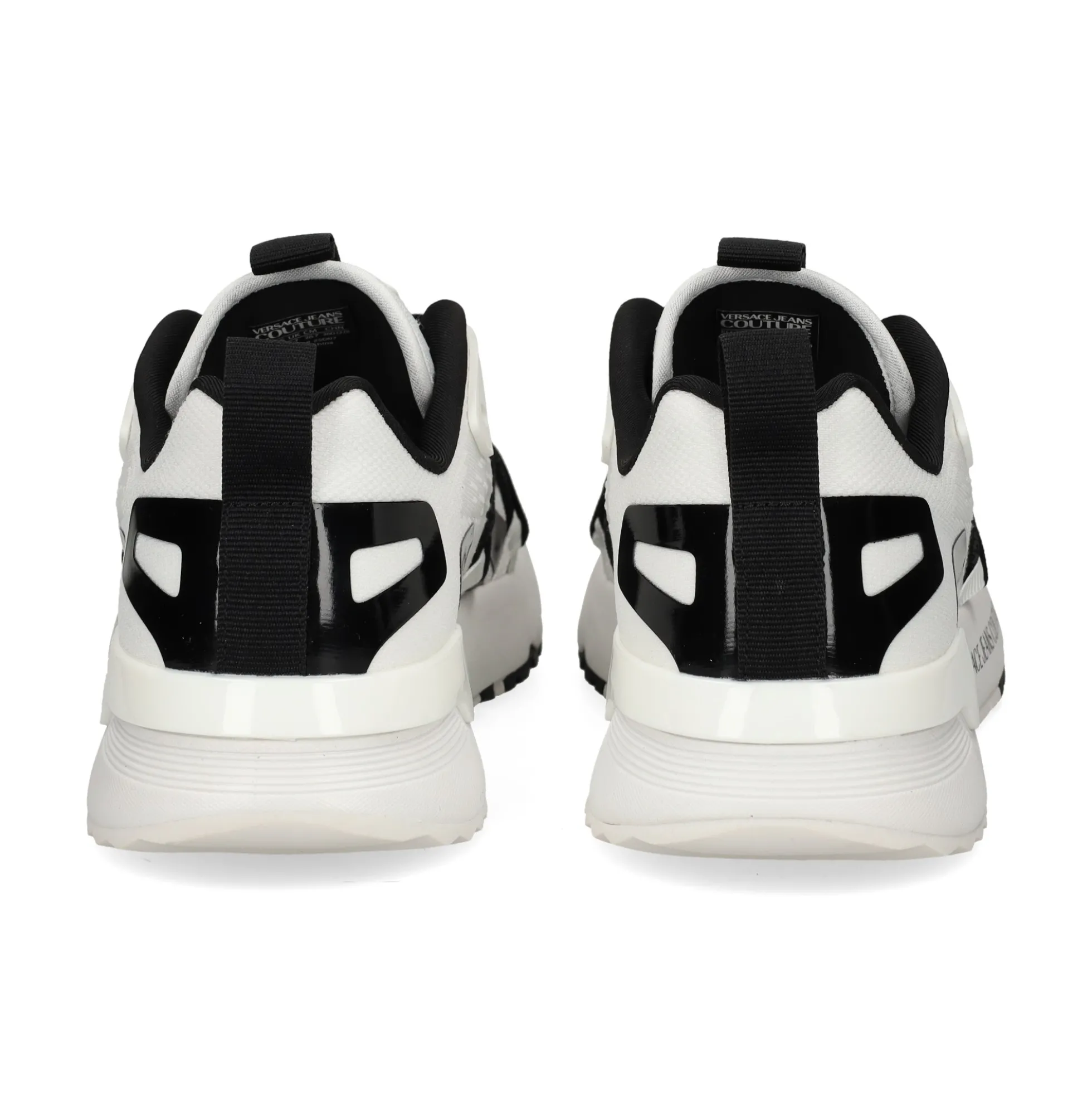 VERSACE JEANS Zapatillas de Hombre 79YA3SA8 L02 WHITE/BLAC