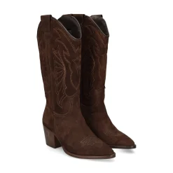 VEXED SHOES COMPANY Botas con tacón de Mujer ROXANA 7460 CHOCOLATE