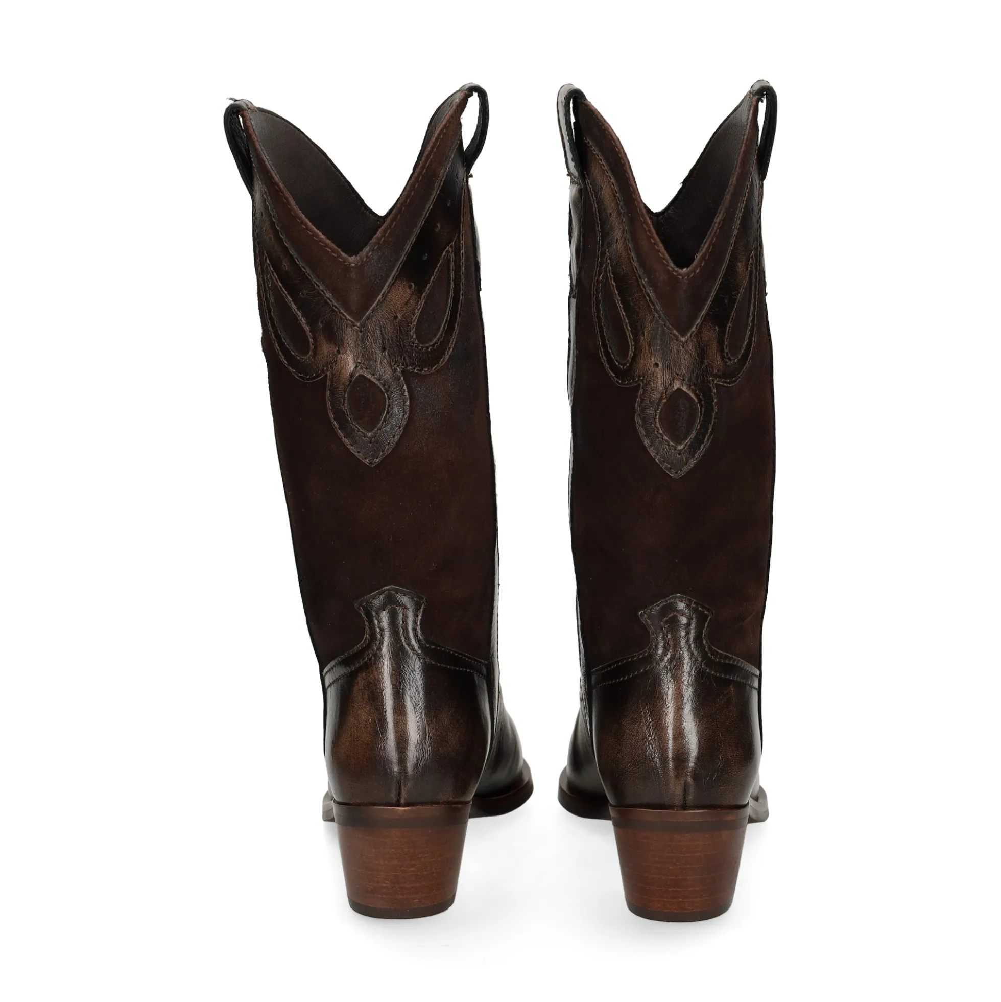 VEXED SHOES COMPANY Botas con tacón de Mujer ELSA 7402 MARRON/CHOCO