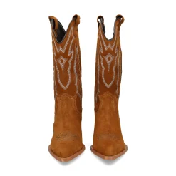 VEXED SHOES COMPANY Botines con tacón de Mujer KADY 7120 COGNAC OSCURO