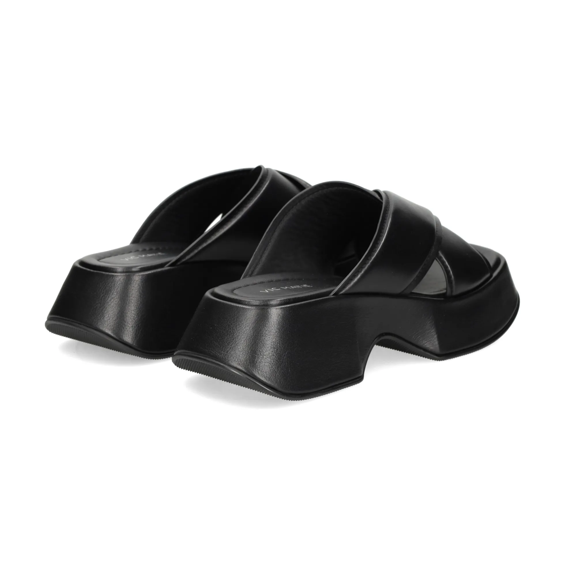 VIC MATIE Sandalias con plataforma de Mujer 1E1502D 101 NEGRO