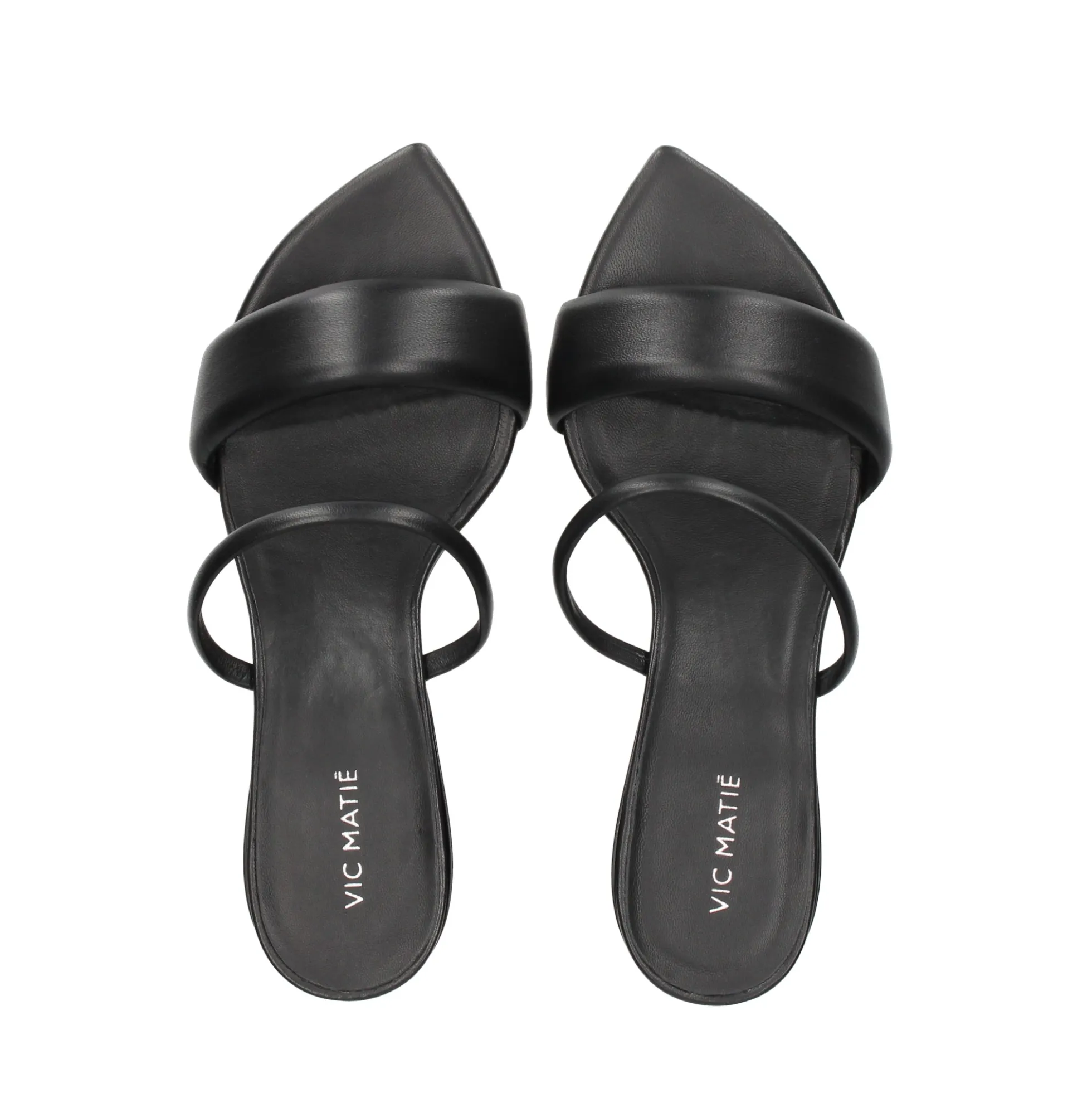 VIC MATIE Sandalias con tacón de Mujer 1C7050D 101 NEGRO