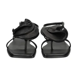 VIC MATIE Sandalias planas de Mujer 1G3760D 101 NEGRO