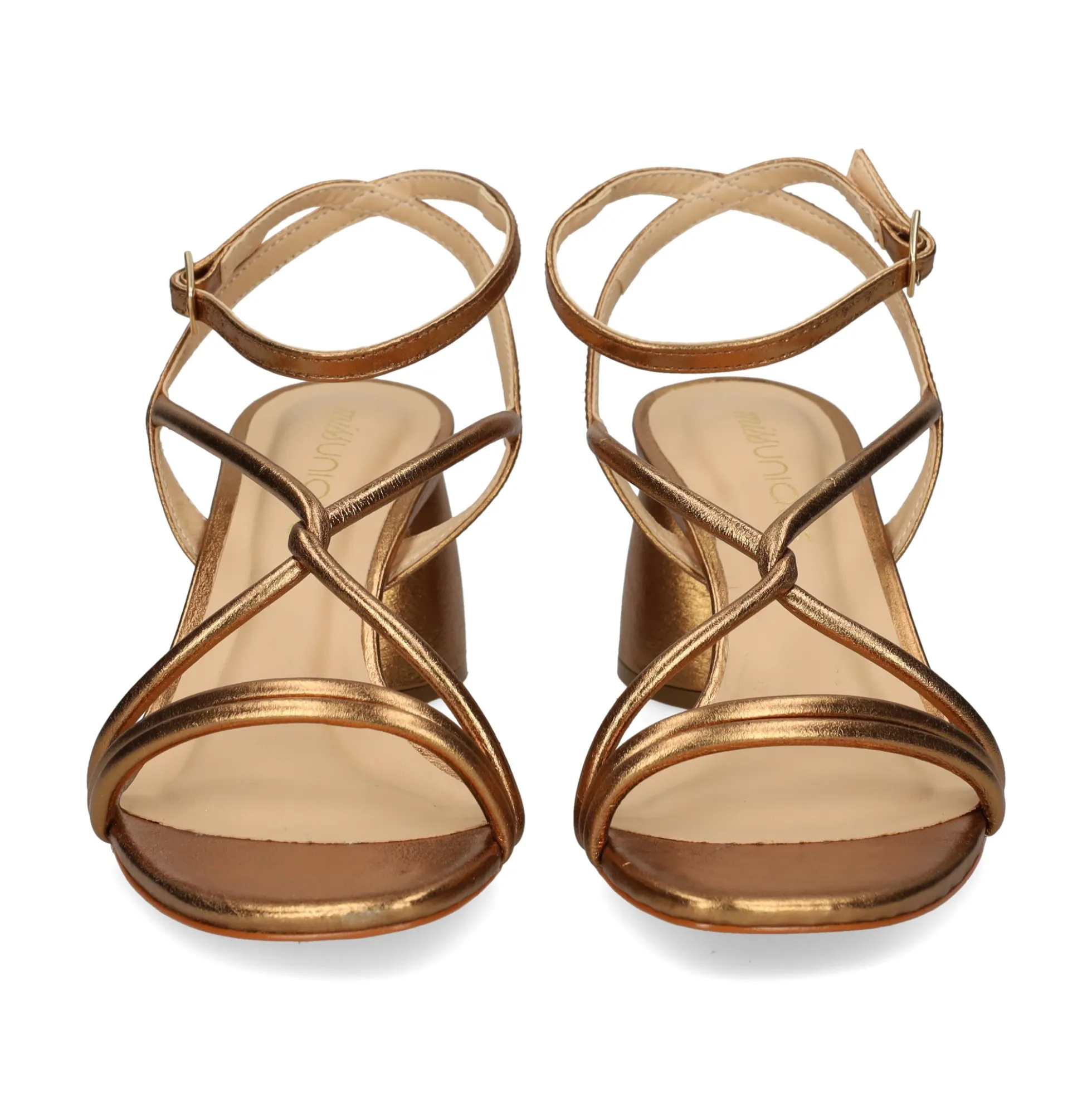 VICENZA Sandalias con tacón de Mujer 2304-G BRONCE