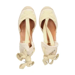 VIGUERA Zapatos cuña 2227 NATURAL