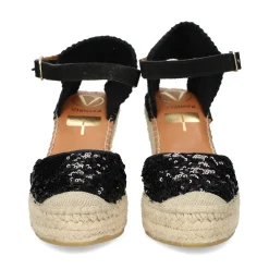 VIGUERA Zapatos cuña 1632 NEGRO