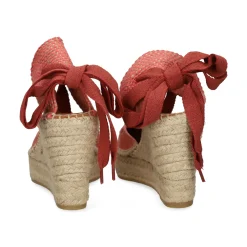VIGUERA Zapatos cuña 2227 TEJA