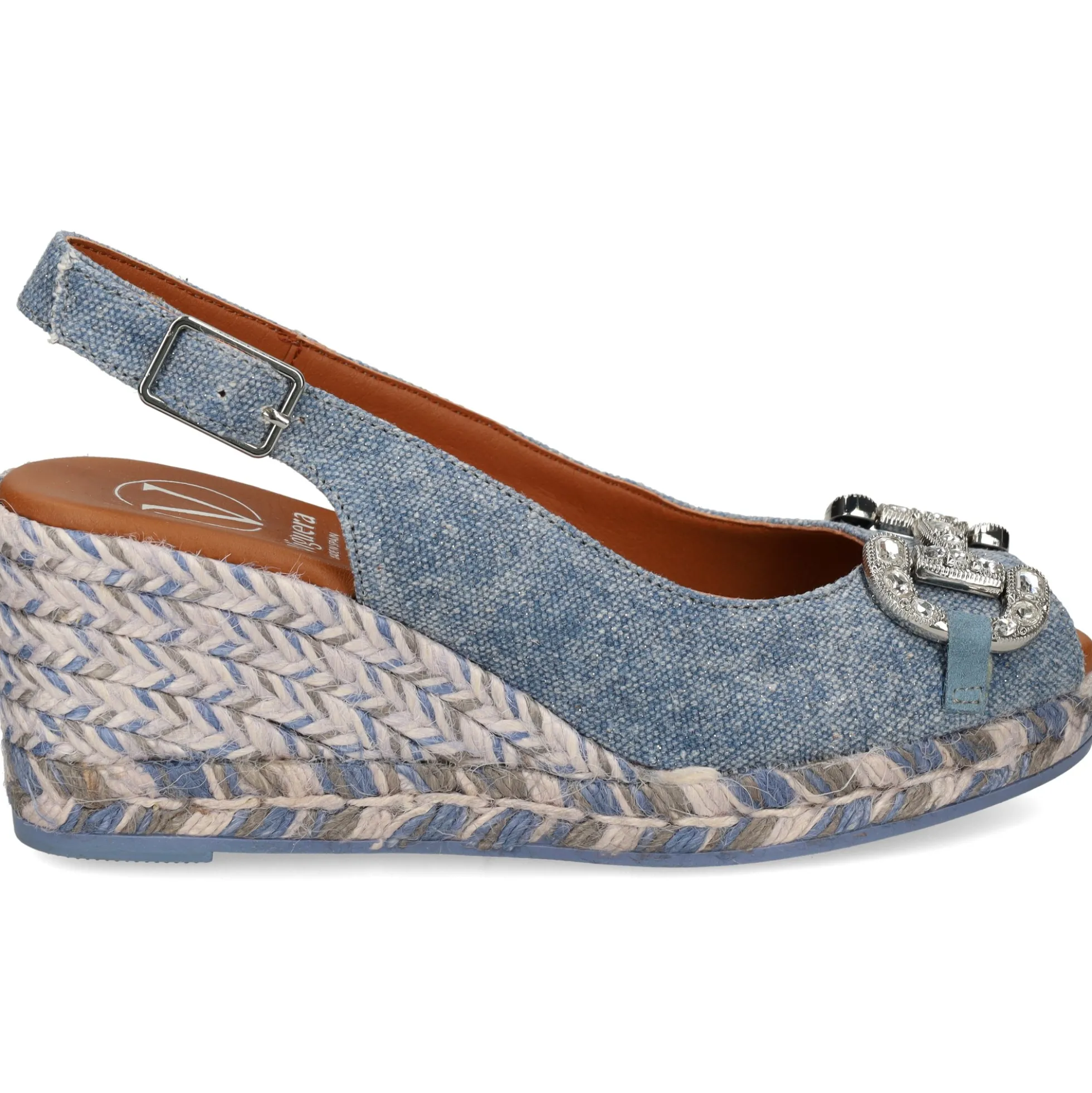 VIGUERA Zapatos cuña 2118 VAQUERO