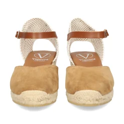 VIGUERA Zapatos cuña 1757 WHISKEY