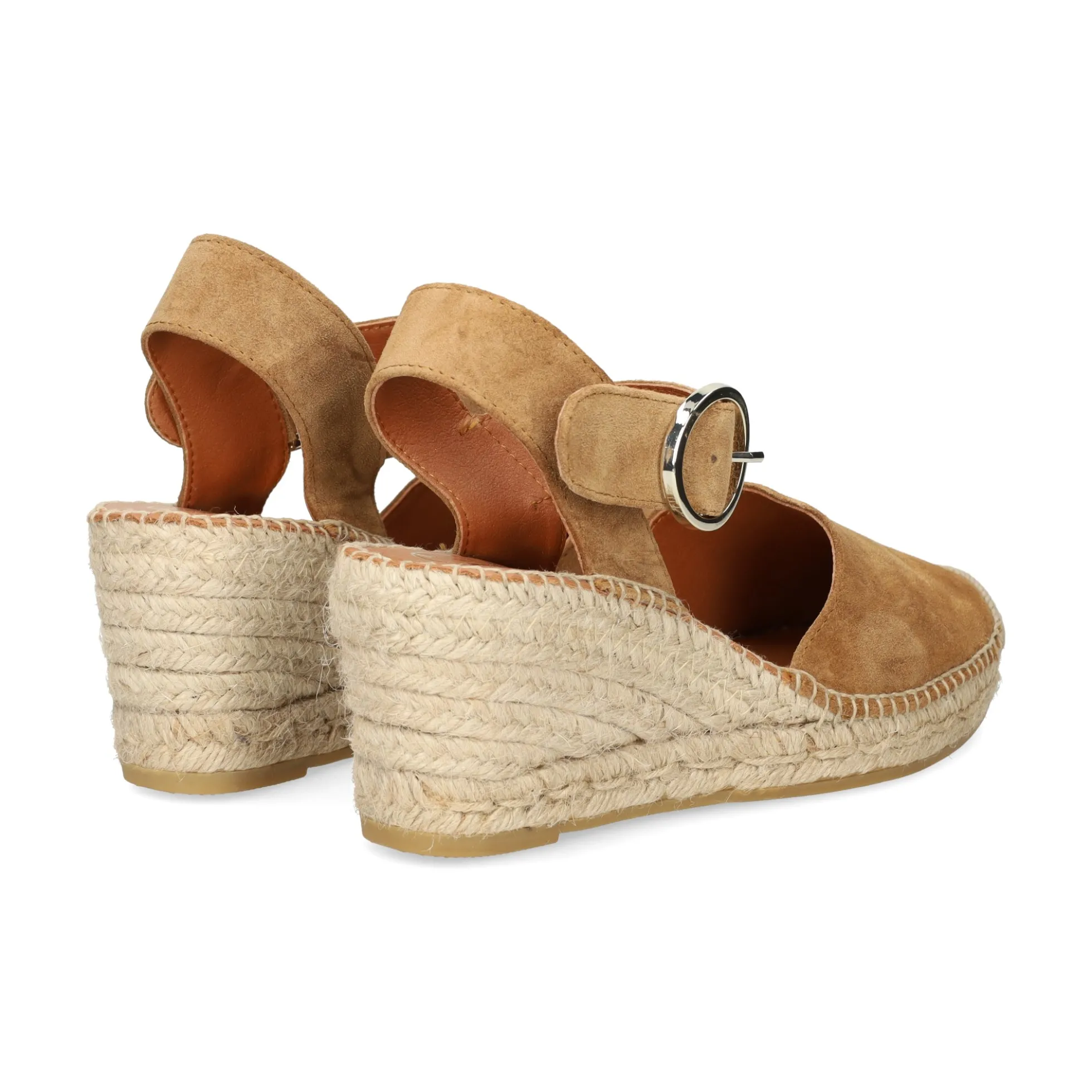 VIGUERA Zapatos cuña 1922 WHISKEY