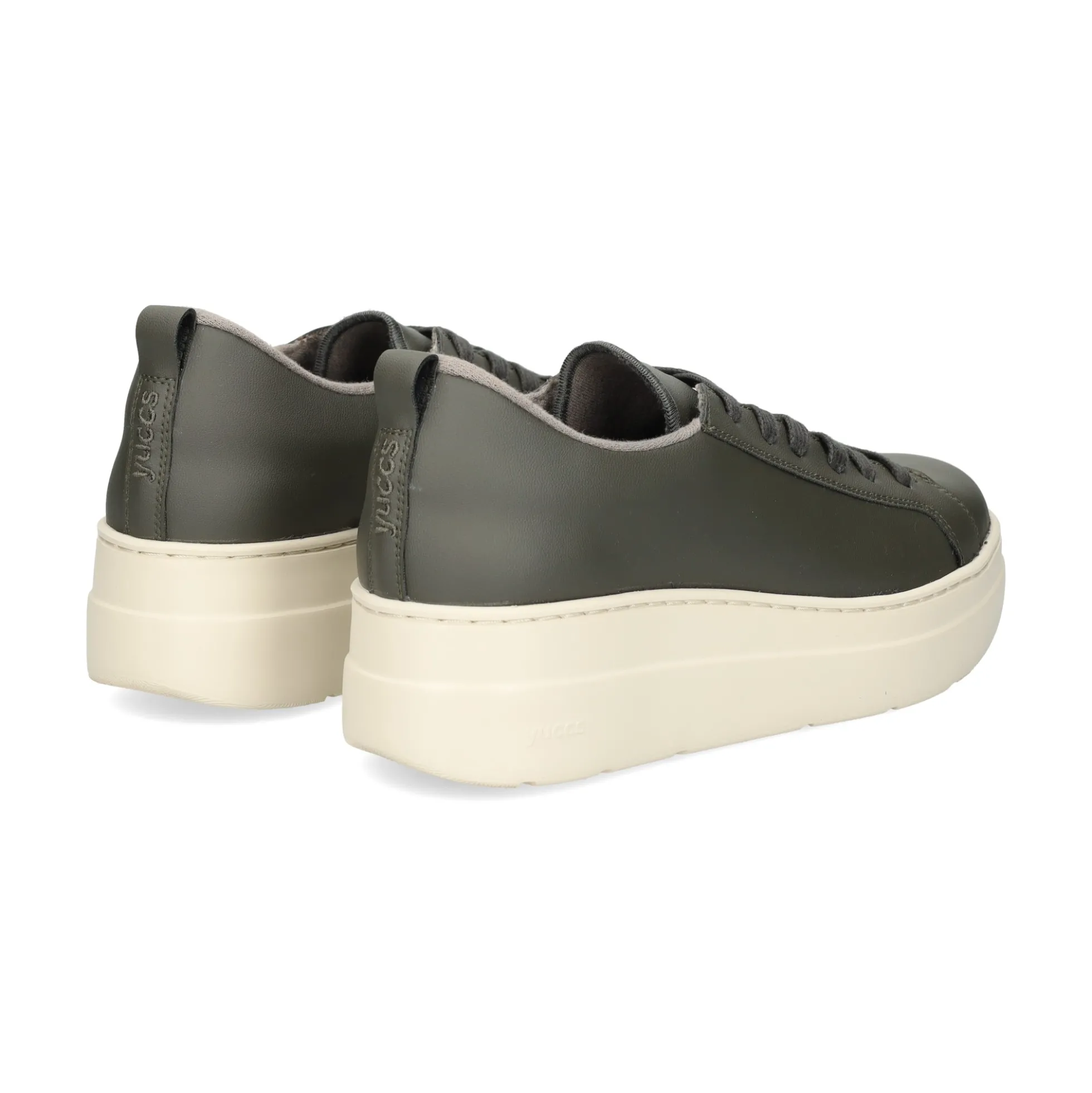 YUCCS Zapatillas de Mujer GRAPE KAKI
