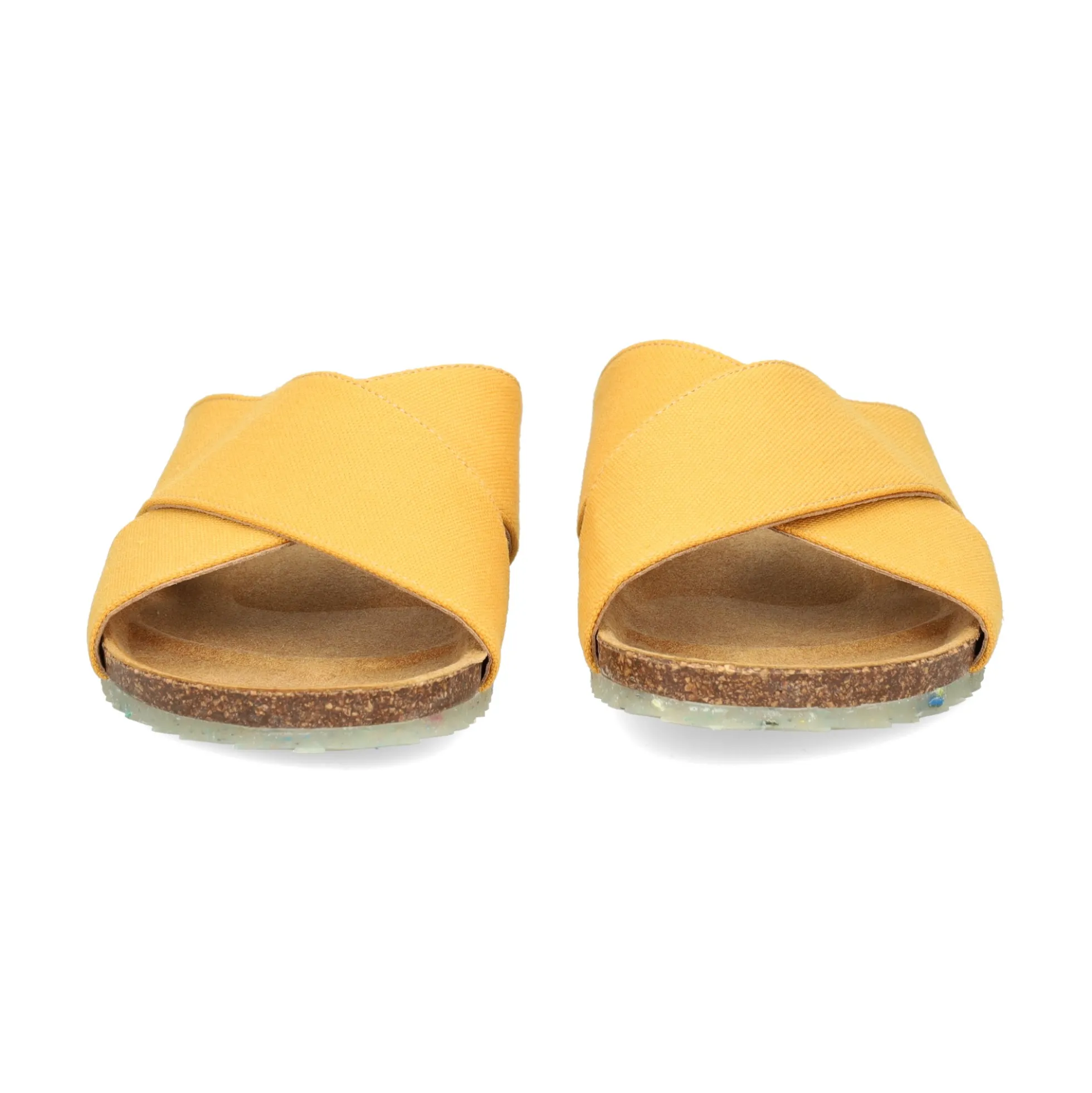 ZOURI Sandalias planas de Mujer SUN MOSTAZA