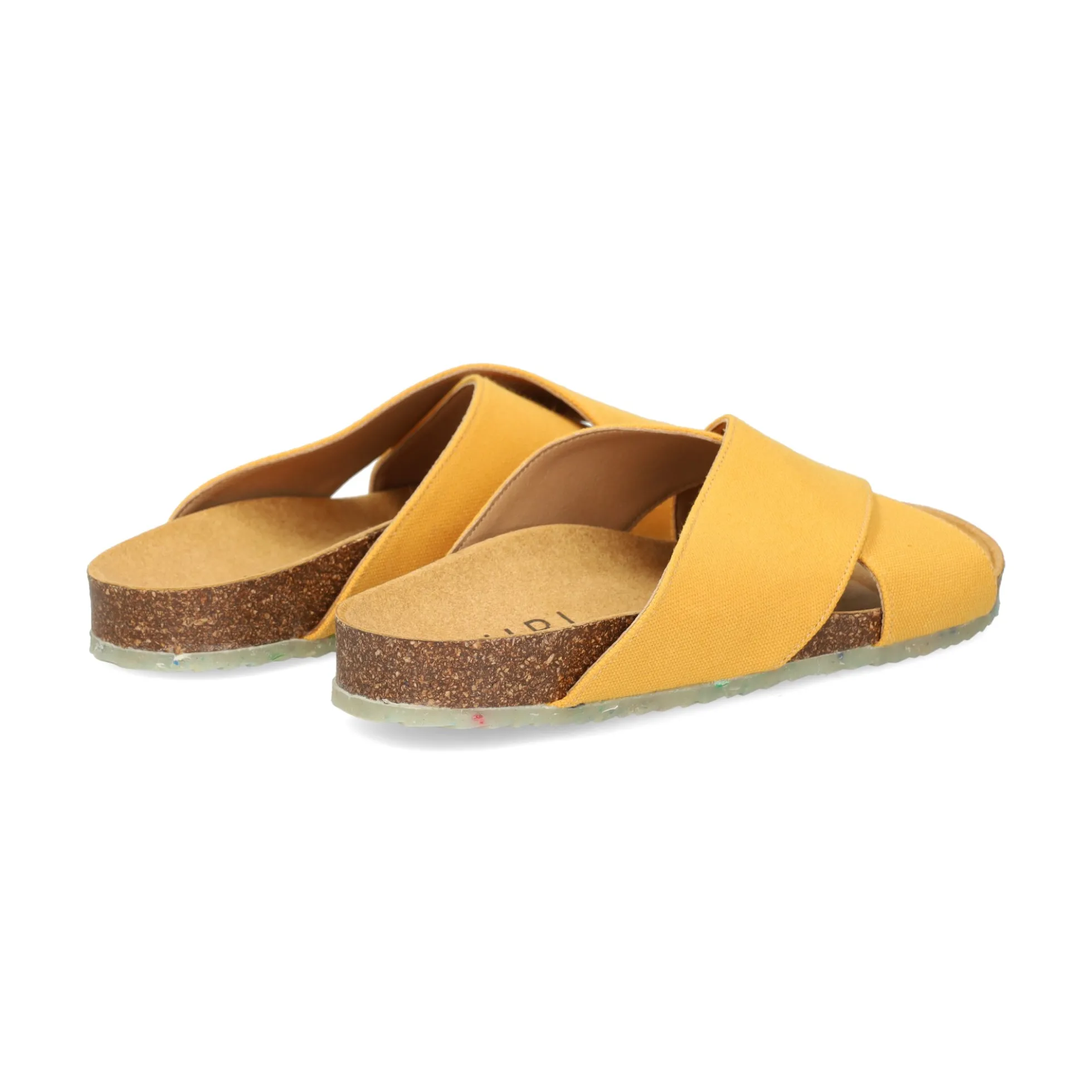 ZOURI Sandalias planas de Mujer SUN MOSTAZA