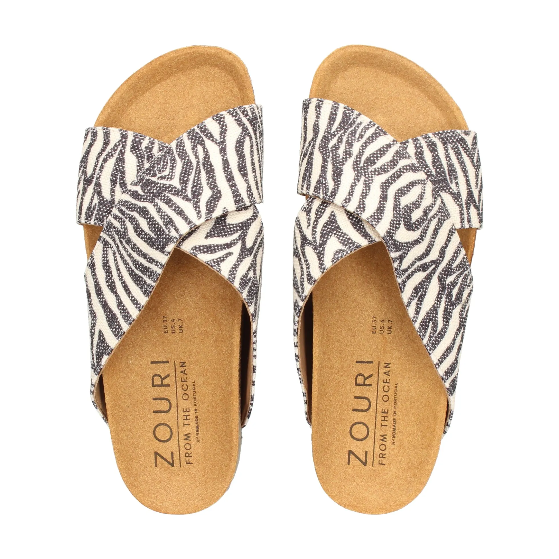 ZOURI Sandalias planas de Mujer SUN ALGAE